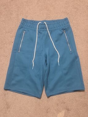 Puma x TMC Hustle Way Teal Blue Bermuda Shorts
